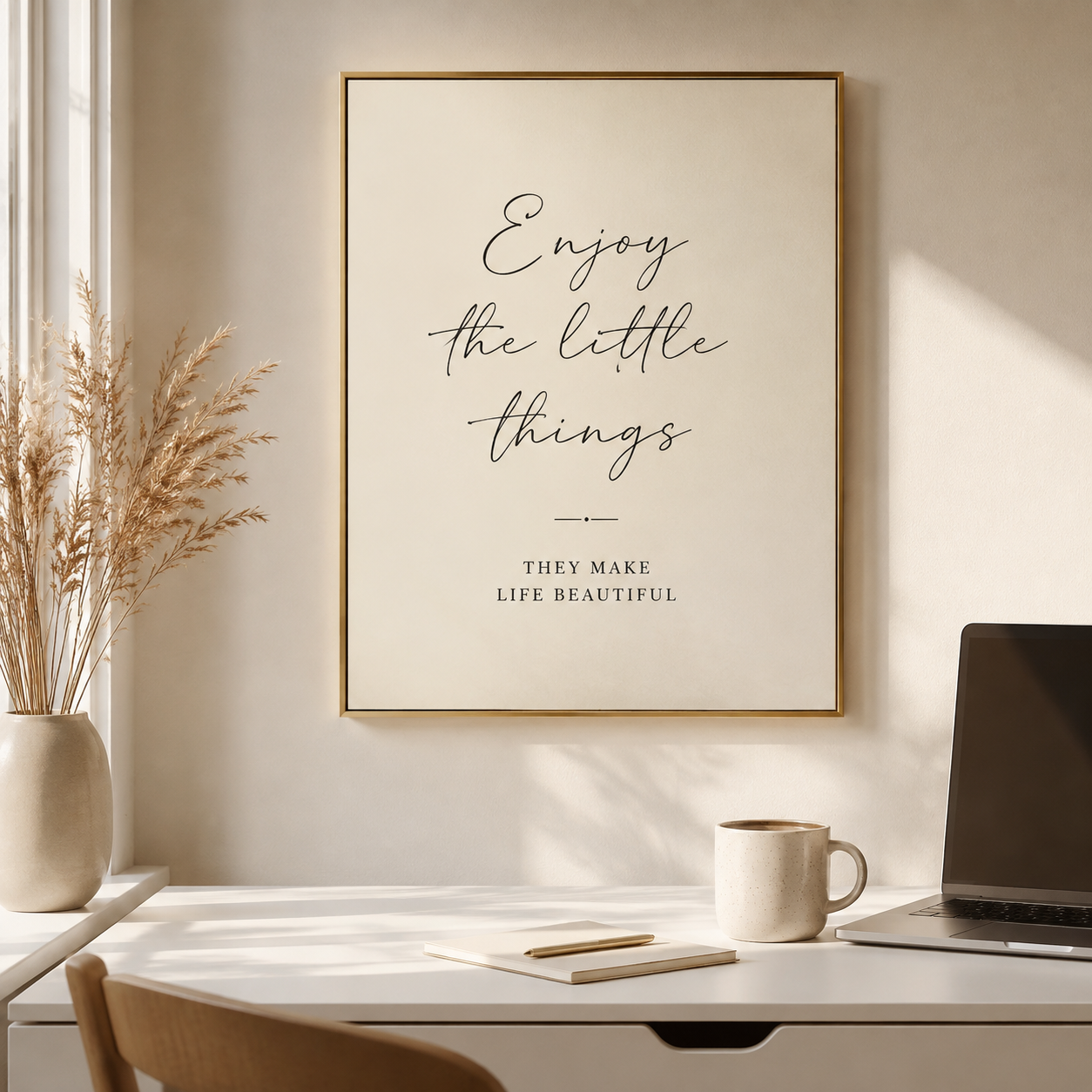 Custom framed print