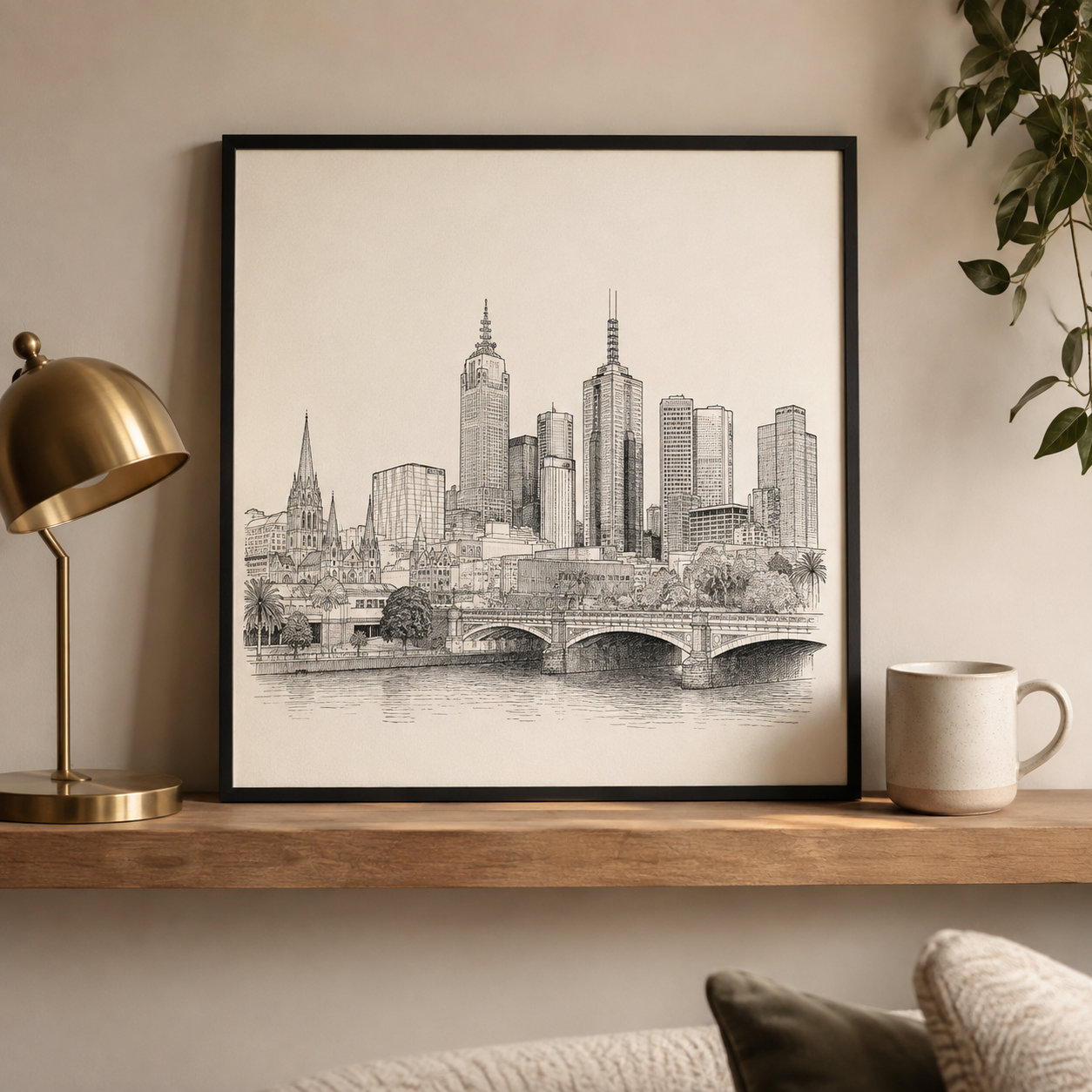 Digital print artwork